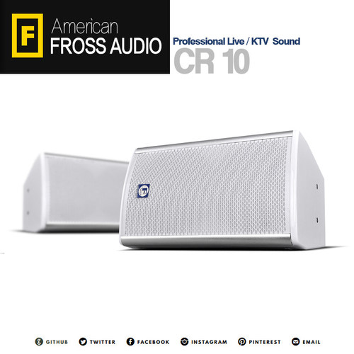 fross沸斯cr10专业ktv实木音响