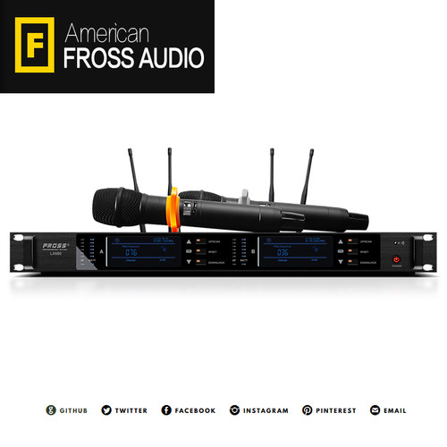 fross/沸斯lx680无线KTV一拖二