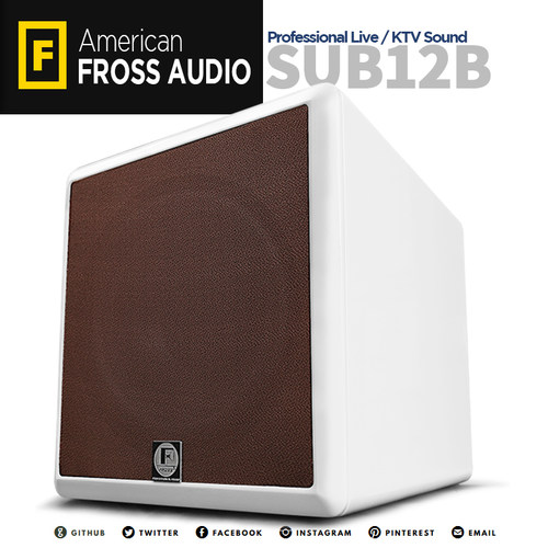 fross沸斯sub12b专业音响低音炮