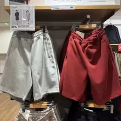 Uniqlo Collaboration Model 482758/Men's and Women's Loose-Fitting Sports Shorts/Pants