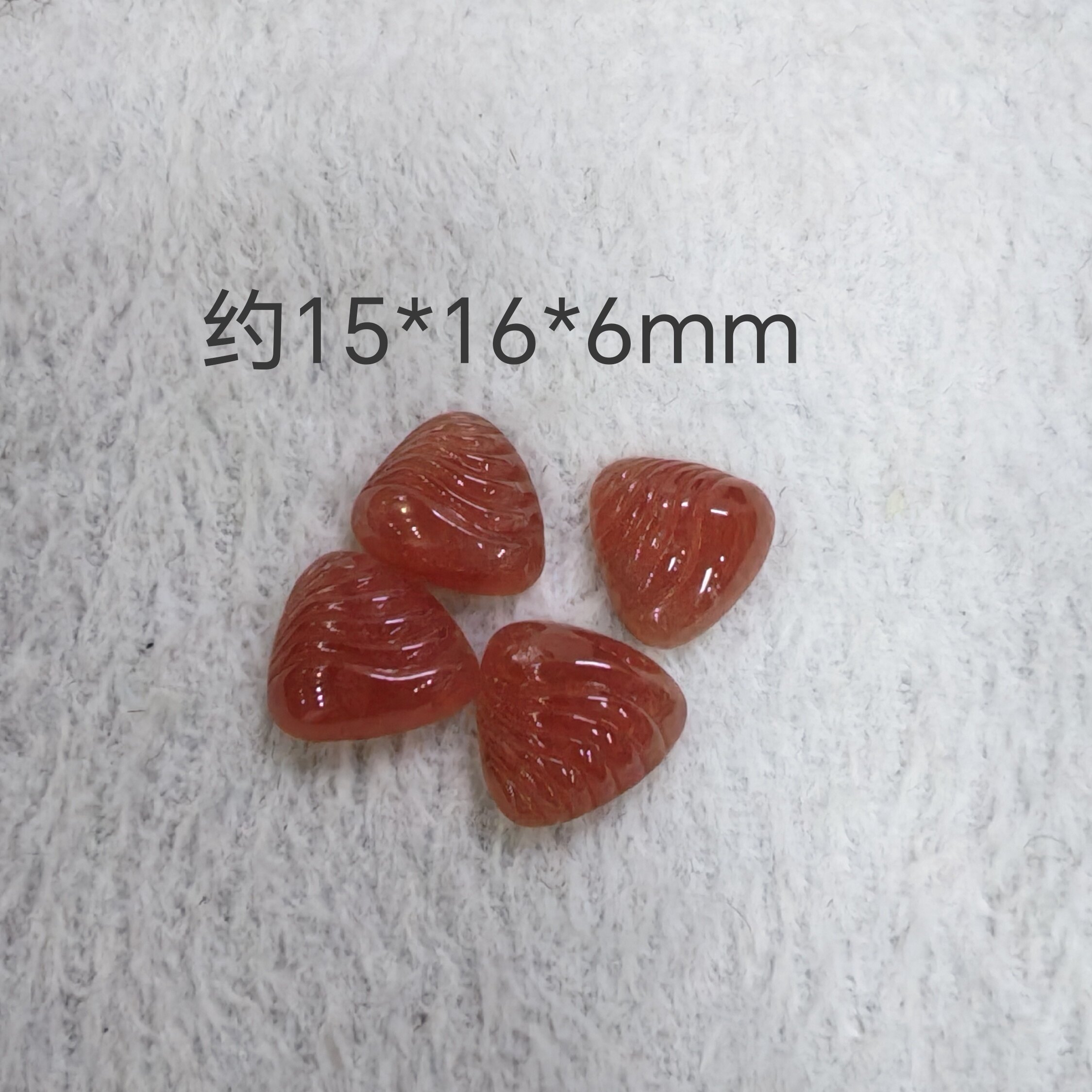 天然冰种红纹石阿根廷菱锰矿原矿手工雕刻裸石