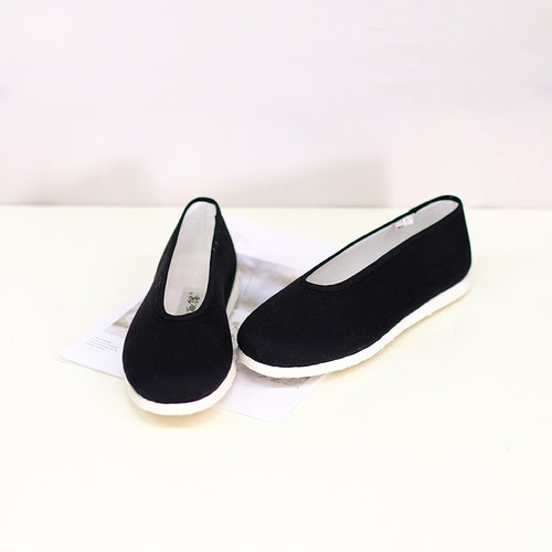 内联升男鞋手工千层底大元口布鞋