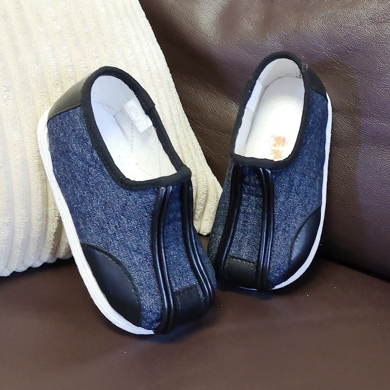 内联升布鞋童千层底男宝洒鞋