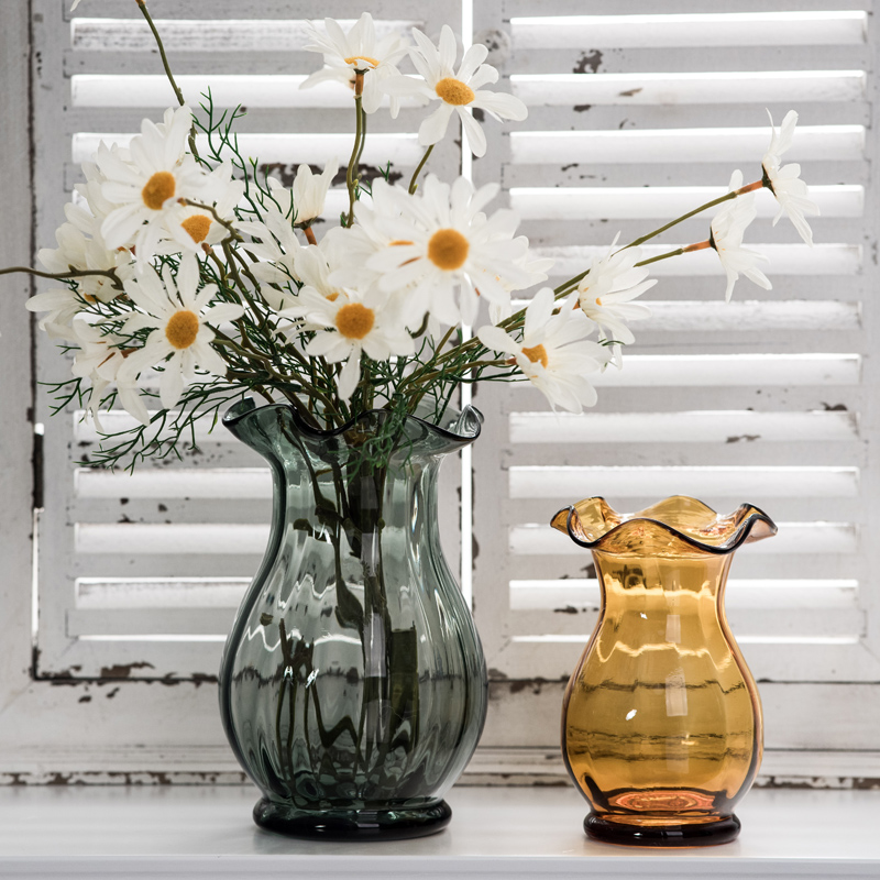 透明插花玻璃客厅水培家居装饰