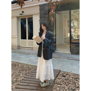 高级感休闲宽松西服 韩系高智感小众设计西装 Even一雯 米兰往事