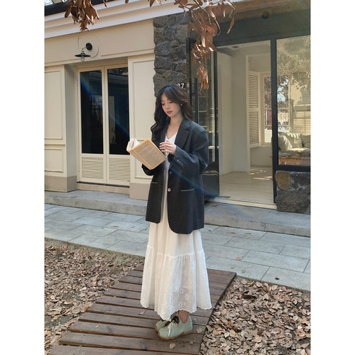 Even一雯【米兰往事】韩系高智感小众设计西装高级感休闲宽松西服