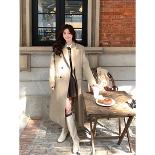 Even一雯【长期主义】韩系高智感秋冬百搭含羊毛大衣羽绒正肩外套