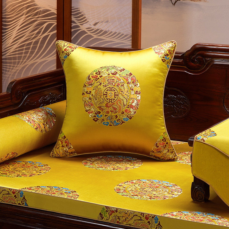 红木沙发坐垫新中式实木沙发垫