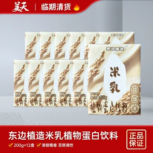 【临期12瓶】清仓特惠欧力OATLY旗下东边植造糙米乳植物蛋白饮料