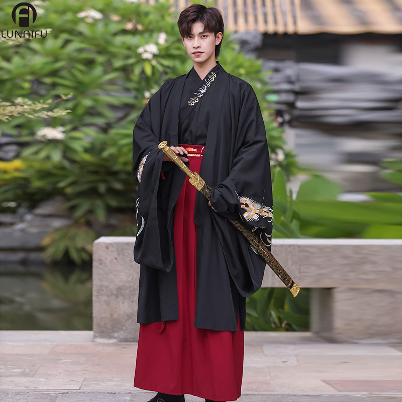 春秋款汉服大码男装霸气少爷