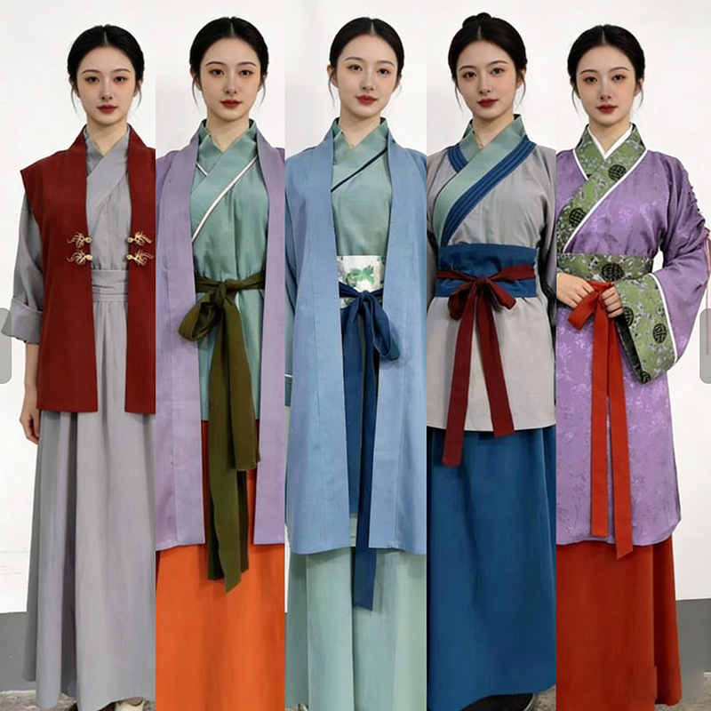 水浒传人物李逵宋江潘金莲同款影视古装宋朝梁山好汉群演演出服装