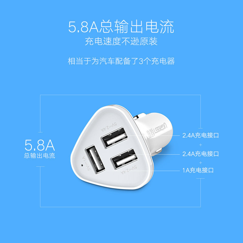 chargeur 2.4A, 1A - Ref 1302103 Image 4