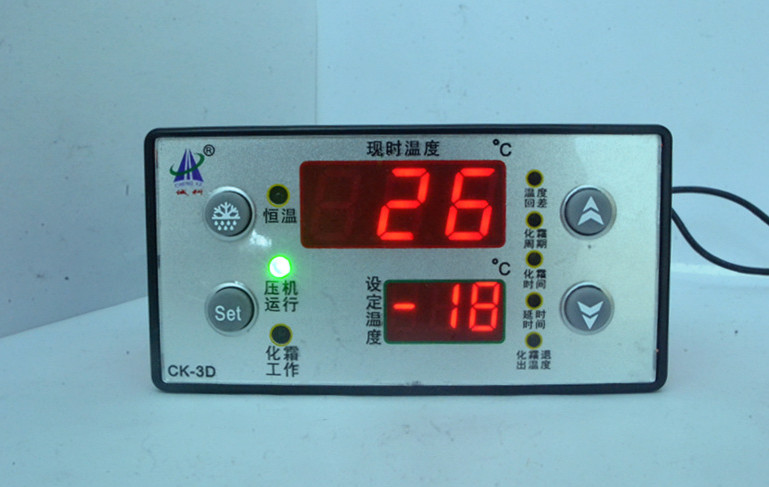 诚科CK-3D冷库微电脑温度控制器冷藏冻柜电子温控仪带化霜温控表