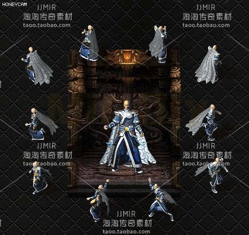 传奇披风素材 复古披风斗篷 高清精品披风 内外观齐全 png格式