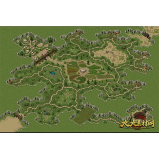 传奇地图素材 韩服系列 荒郊 复古高清 独立真地砖 无缝封边
