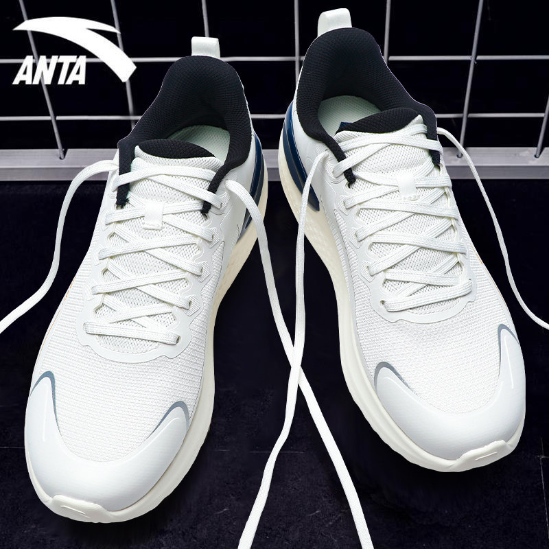 安踏云弹跑步鞋男鞋2026春季新款C37软底缓震跑鞋休闲轻便运动鞋