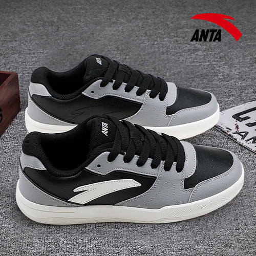 安踏官方旗舰店男鞋路冲板鞋低帮