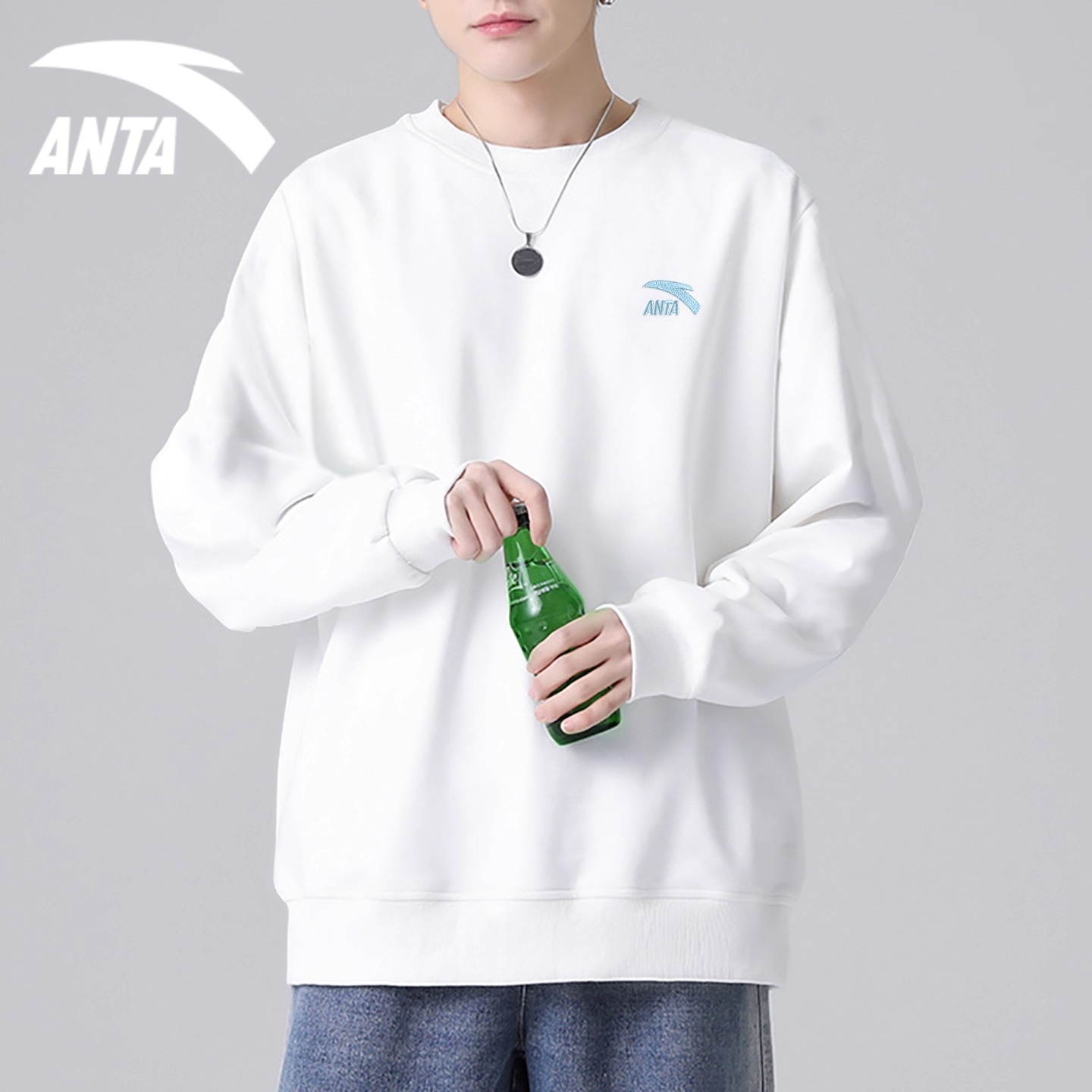 安踏官方旗舰店卫衣男