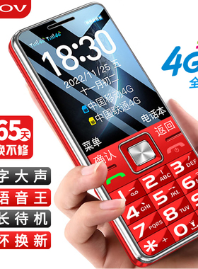 【官方旗舰店】朵唯X21新款4G全网通老年手机超长待机正品老人机电信版老年机大字大声大按键老人专用手机