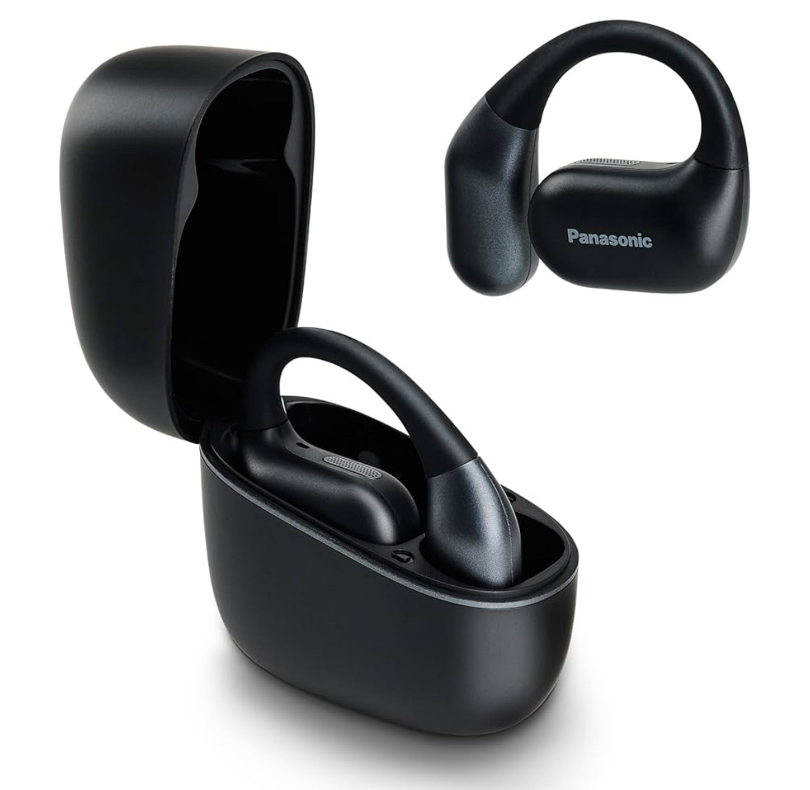 松下无线耳机开放式多点点黑