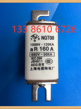 快速熔断器 NGT00-160A 独立式安装 NGTOO 660V-50KV 保险丝