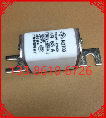 快速熔断器 NGT00-63A 独立式安装 NGTOO 660V-50KV 保险丝