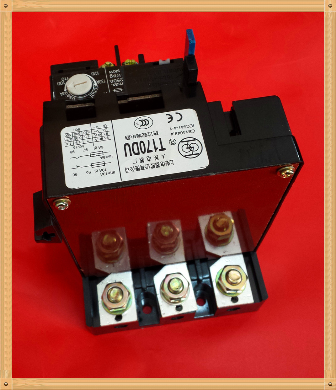 热过载继电器 T170DU 90-130A 140-200A 热继电器热保护器