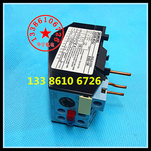 3US50 热过载继电器 3US5040-1G 热继电器 4-6.3A
