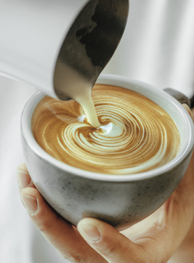 loveramics爱陶乐咖啡杯SCAA标准卡布奇诺杯拉花咖啡杯200ml送勺