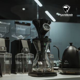 SANREMO bravo brewer 一体式手冲滤杯咖啡萃取壶过滤器咖啡用具