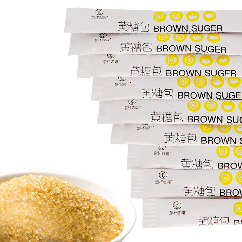 黄糖条 咖啡奶茶伴侣创意礼品赤砂糖条糖包 100条装500g,咖啡/麦片/冲饮,黄糖包,淘宝优惠券,粉丝福利购,淘宝优惠卷