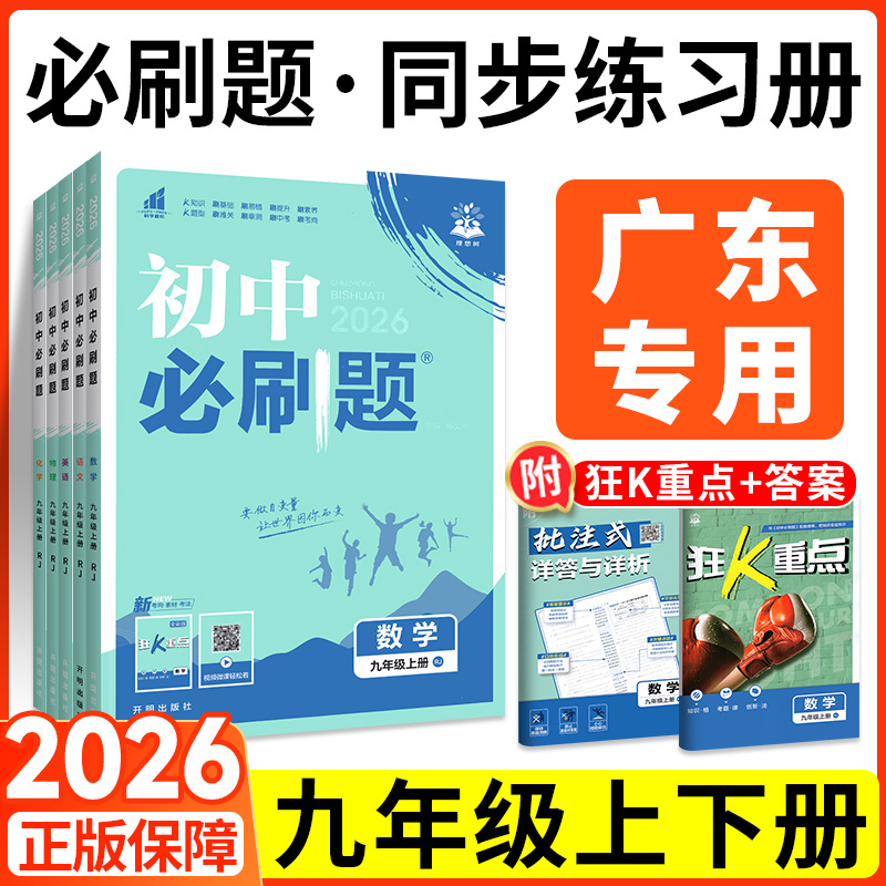 广东专用！初中必刷题九年级