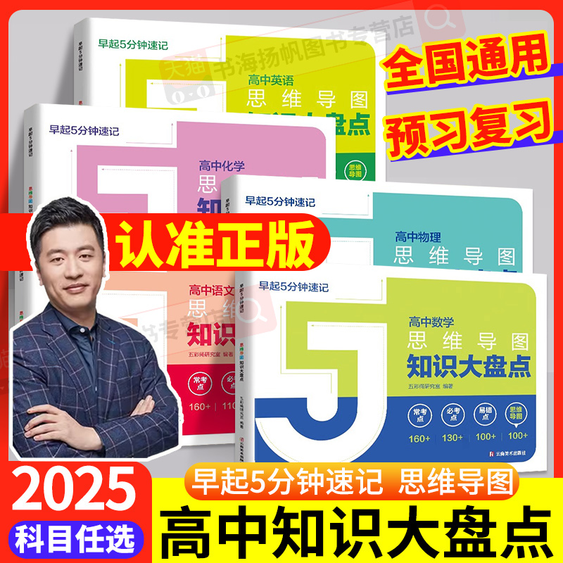 高中思维导图知识早起5分钟速记
