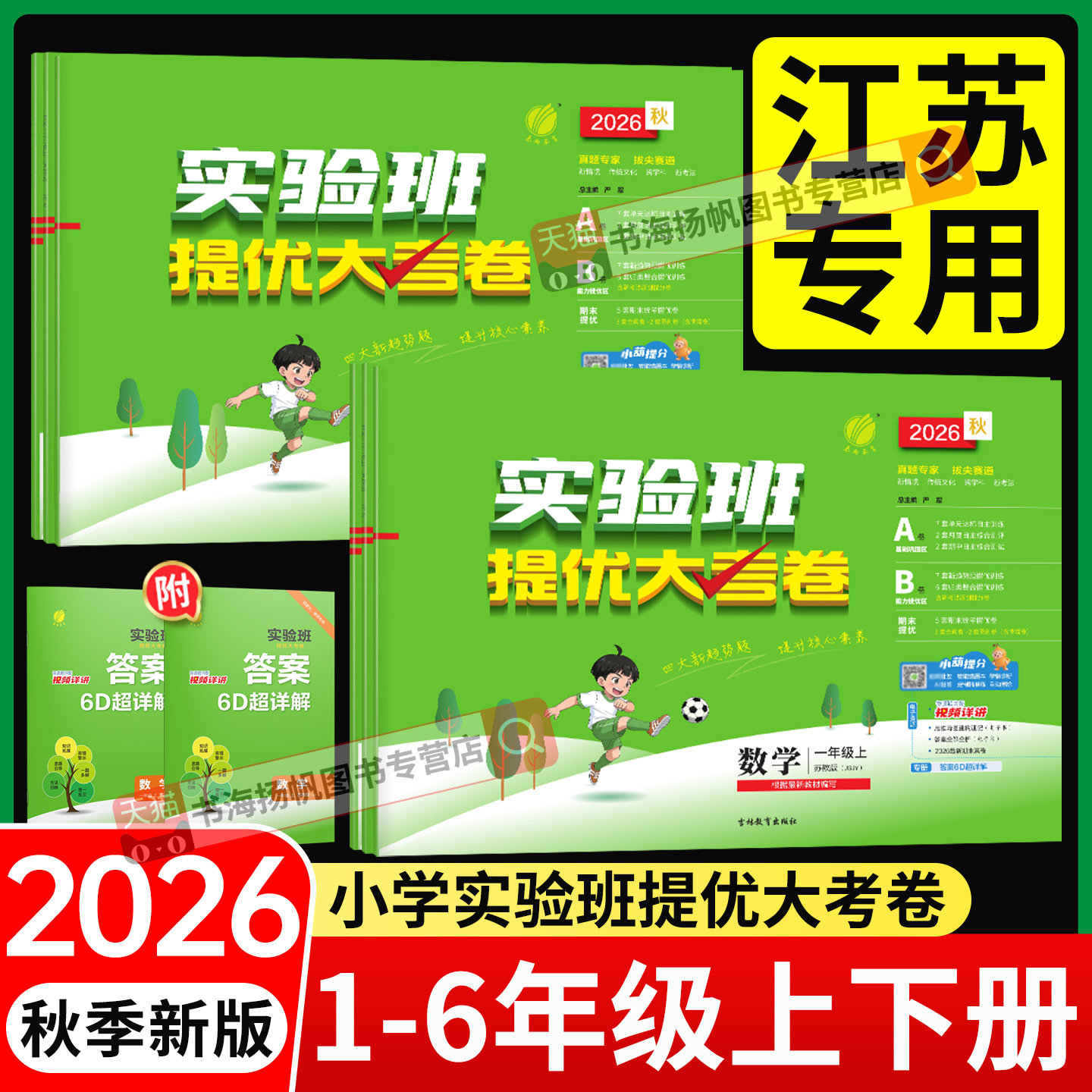 江苏专版实验班提优大考卷