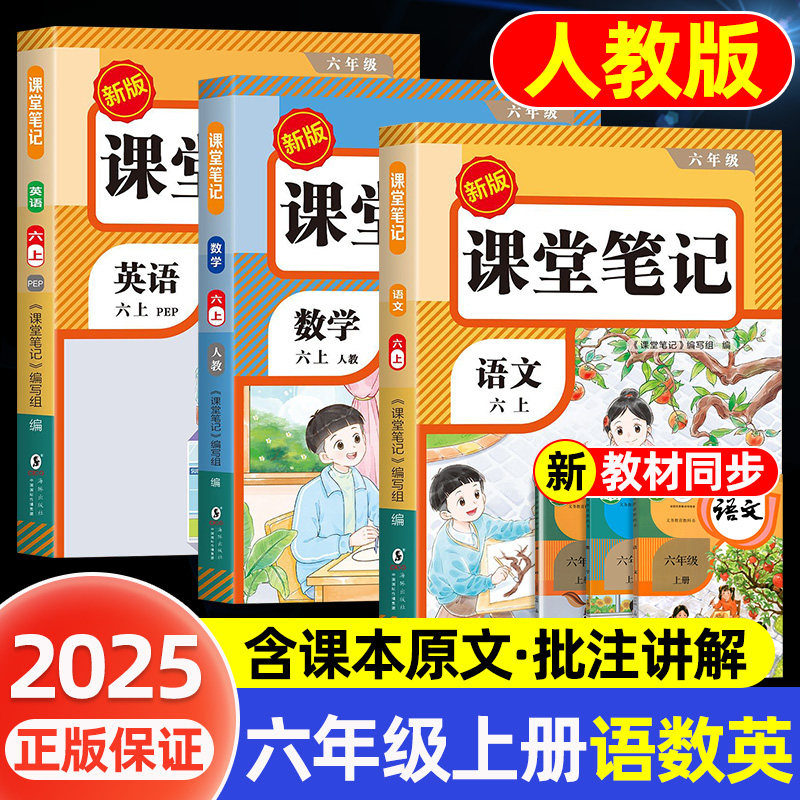 2025新课堂笔记预习同步课本教材