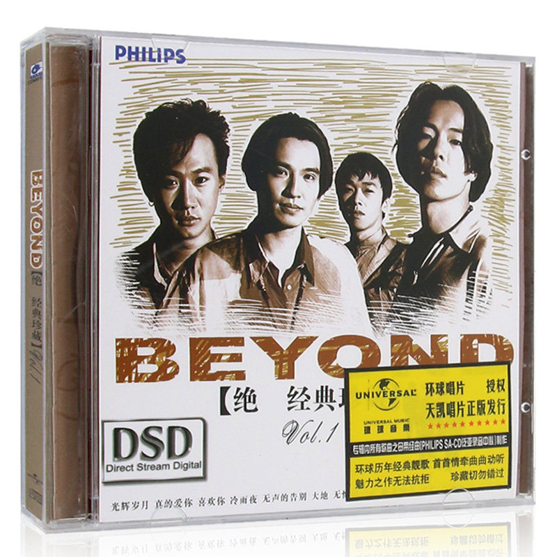 beyond 经典珍藏Vol.1 正版专辑精选歌曲cd唱片汽车载光盘碟片
