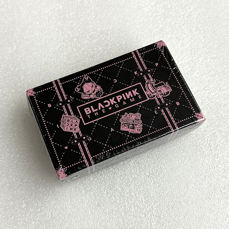 现货正版 BLACKPINK 粉墨游戏卡小方盒周边 THE GAME COUPON CARD 模玩/动漫/周边/娃圈三坑/桌游 影视/明星周边 原图主图