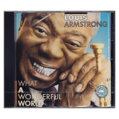 爵士天碟 Louis Armstrong WHAT A WONDERFUL WORLD 阿姆斯特朗CD