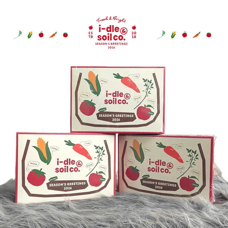 现货官方正版女娃 idle Soil Co 2026台历套装年历宋雨琦小卡周边