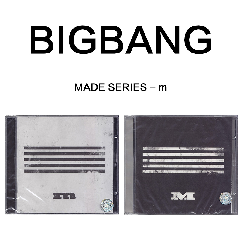 正版现货 bigbang专辑 made series m cd唱片 权志龙gd 小卡 立牌