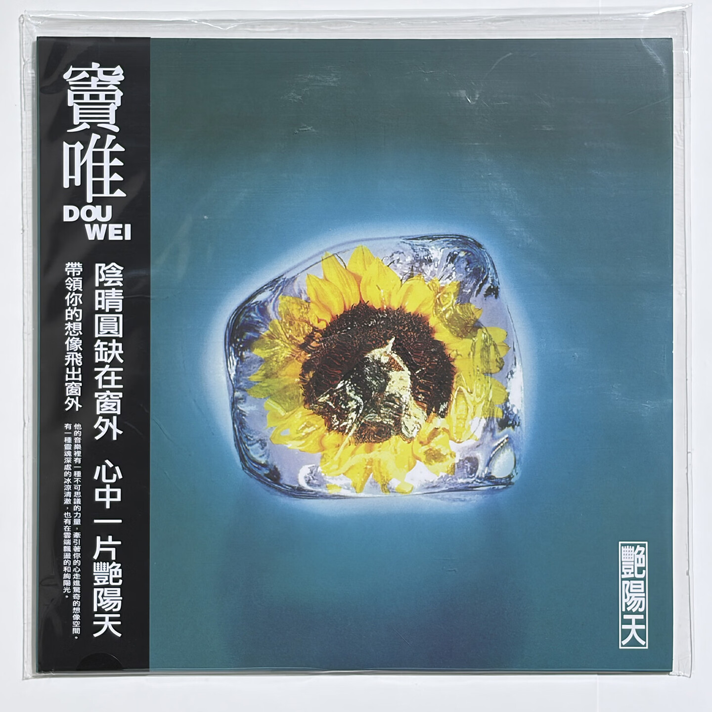 台版 窦唯专辑 艳阳天 摇滚音乐歌曲 黑胶唱片LP留声机碟片正版