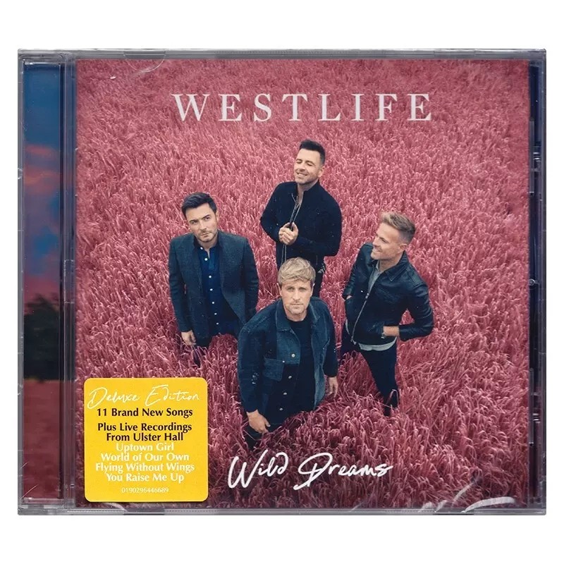 现货正版 西城男孩新专辑 westlife wild dreams cd 豪华加歌版