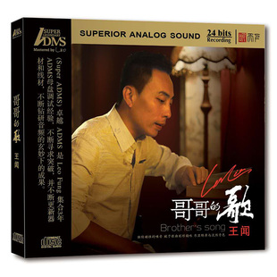 发烧碟 哥哥 正版 王闻专辑 车载无损音乐CD光盘汽车碟片 歌 ADMS