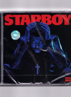 正版进口 威肯专辑 The Weeknd Starboy Deluxe Edition CD唱片