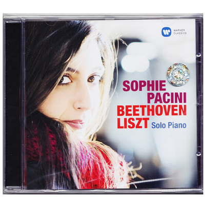 SOPHIE PACINI 钢琴独奏 贝多芬&李斯特 原装进口CD 古典音乐