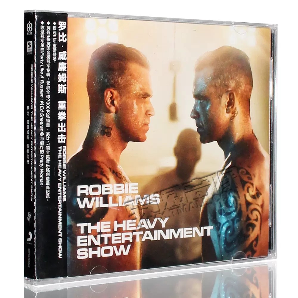 正版 罗比威廉姆斯 Robbie Williams 2017新专辑：重拳出击 CD