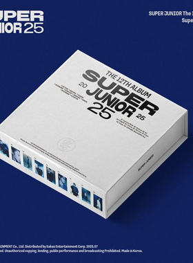 正版 SUPER JUNIOR专辑 正规12辑 Super Junior25 官方周边小卡
