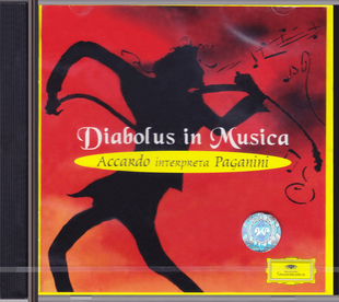 原版进口 帕格尼尼 魔鬼的颤音 阿卡多CD碟4498582小提琴经典名曲