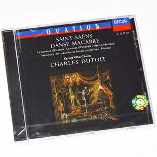 圣桑 骷髅之舞 郑京和/迪图瓦 原版进口CD 企鹅三星带花 4250212