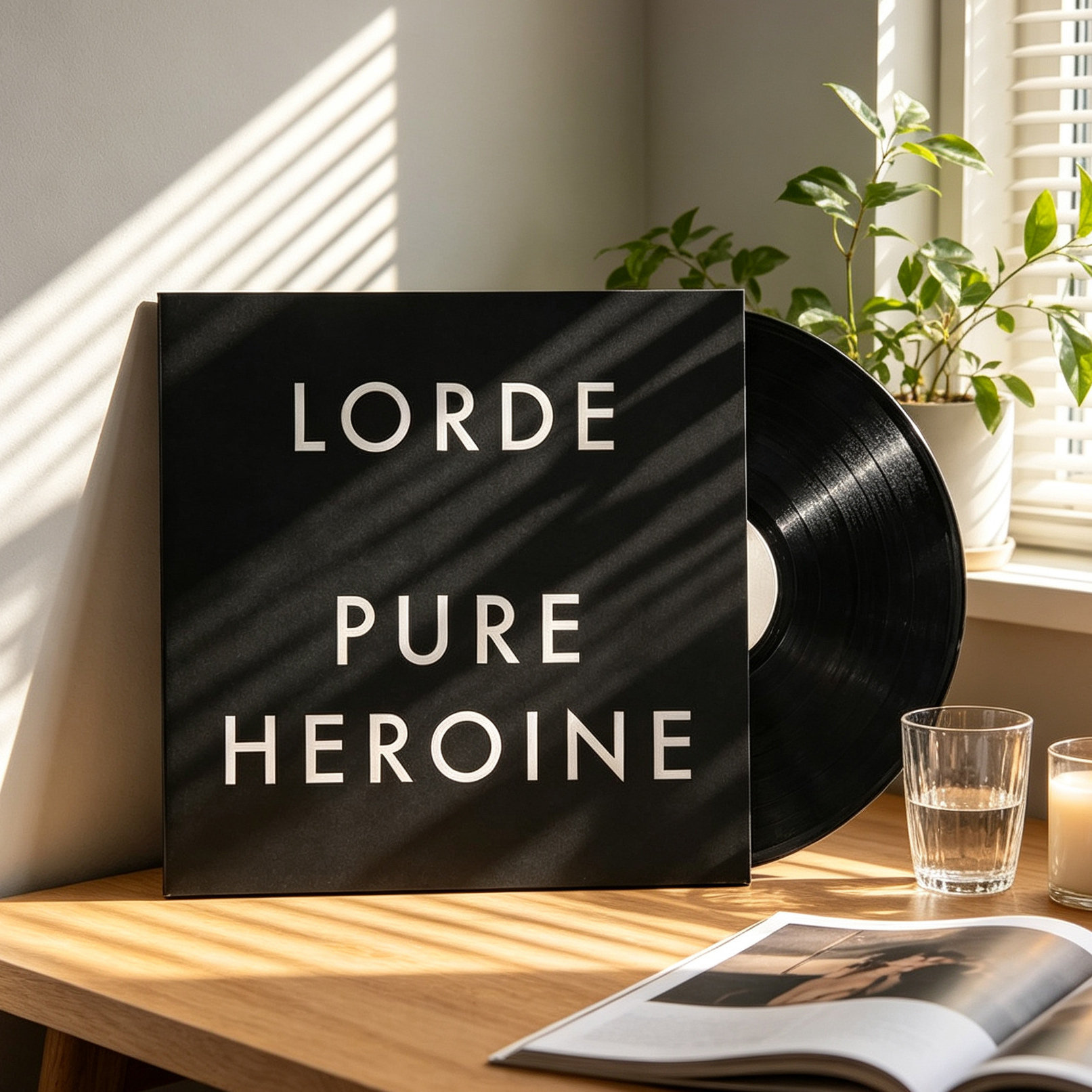 正版 洛德 Lorde专辑 Pure Heroine 黑胶唱片LP碟片 欧美流行音乐